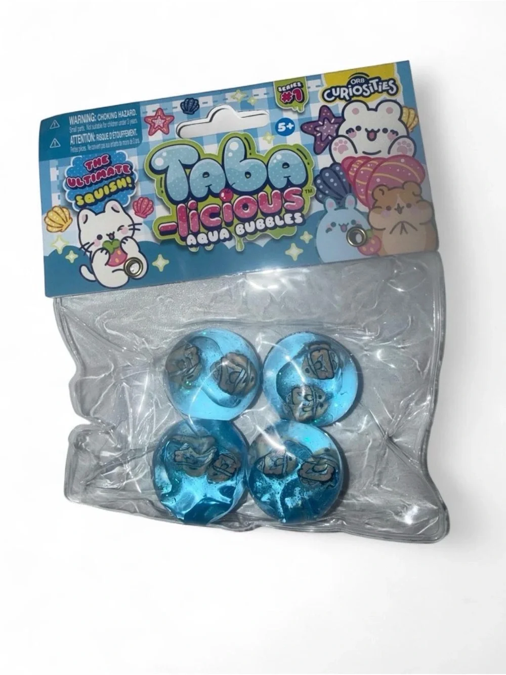 Aqua Bubbles Sensory Balls - Blue